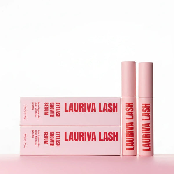 Serums skropstu augšanai – LAURIVA komplekts skropstu serums ar peptīdiem 2x3ml